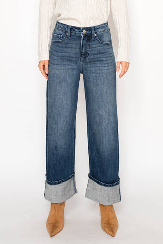 Franki High Rise Wide Leg Jeans