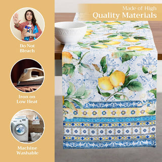 Citrus Cotton Table Runner