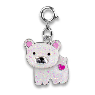 Swivel Glitter Polar Bear