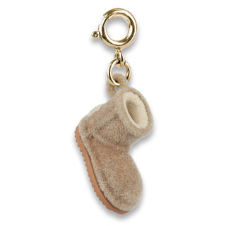 Furry Bootie Charm - Gold