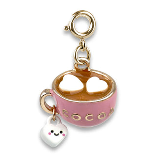 Hot Cocoa Charm - Gold