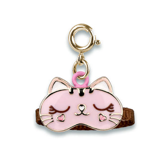 Kitty Sleep Mask Charm - Gold