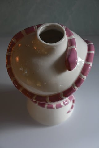 Rosé Serpentine Vase