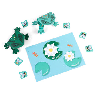 Kids Paper craft build your own jumping frogs. Clockwork Soldier. 