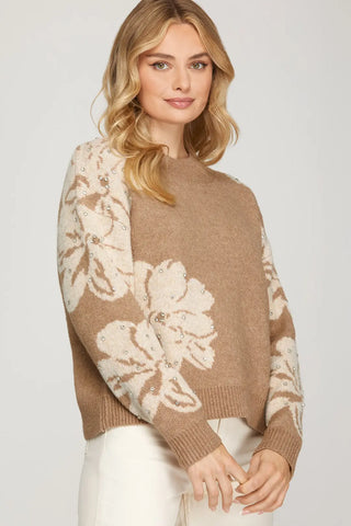 Lizzie Floral Sweater