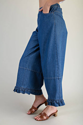 Wildwood Ruffle Hem Pants