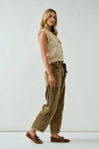 Birdie Corduroy Barrel Pants