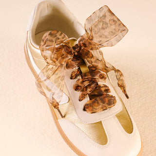 Step It Up Shoelaces-Sheer Cheetah