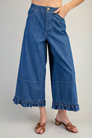 Wildwood Ruffle Hem Pants