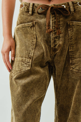 Birdie Corduroy Barrel Pants