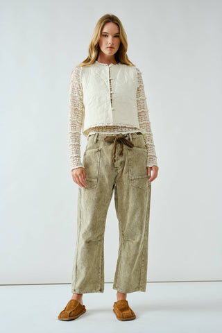 Birdie Corduroy Barrel Pants
