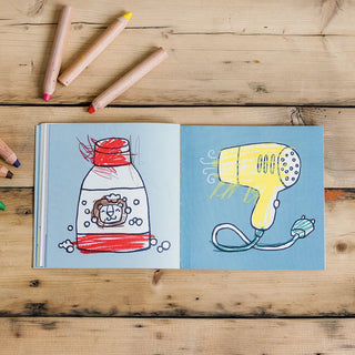 Bababoo and Friends: My First Objects Coloring Book for Toddlers