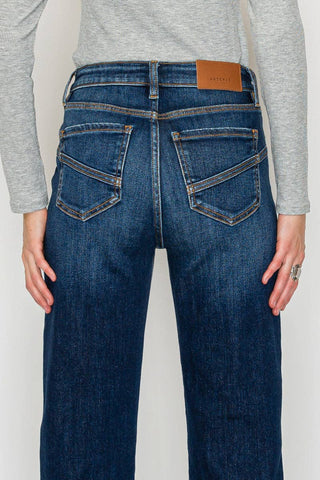 Ava High Rise Straight Jeans