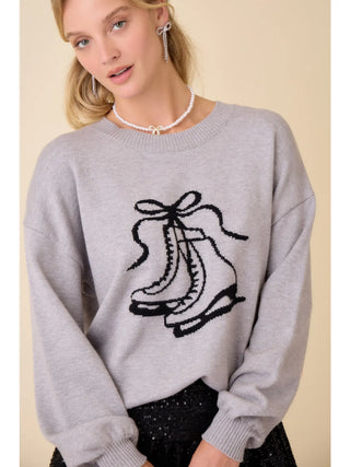 Claire Ice Skates Sweater