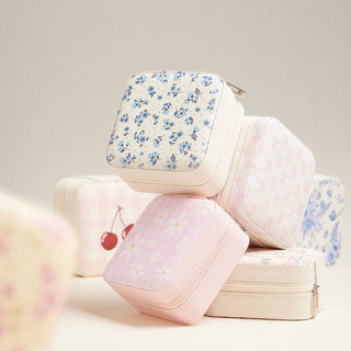 Cherry and Checker Jewelry Box