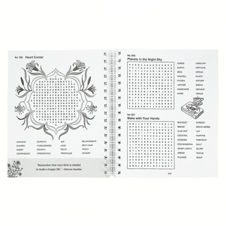 Mindfulness Word Search Adult Puzzle Book