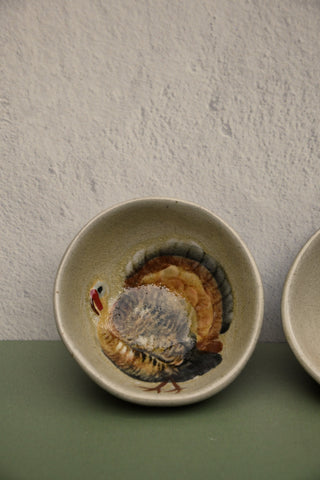 Reactive Crackle Stoneware Animal Dish