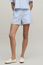 Barefoot Dreams Linen Blend Stripe Short