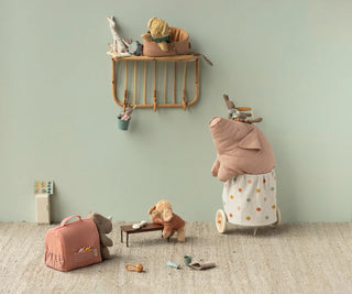 Maileg Soft Puppy Plush – Heirloom Cotton & Viscose Baby Toy