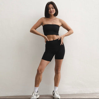 The Zoë Biker Short- Black