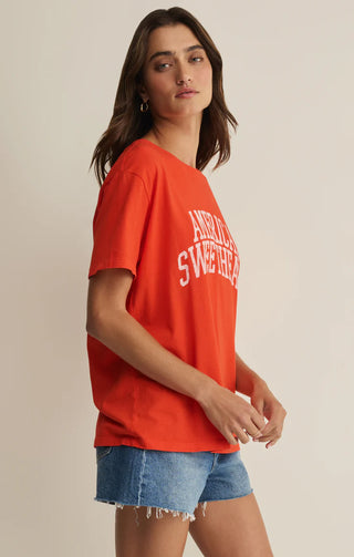 American Sweetheart Vintage Boyfriend Tee – Oversized Graphic T-Shirt