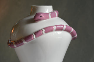 Rosé Serpentine Vase