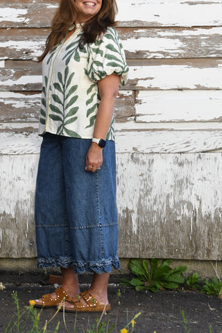 Wildwood Ruffle Hem Pants