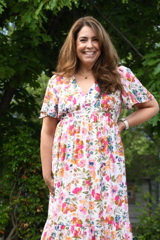 Sunday Social Floral Maxi