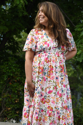 Sunday Social Floral Maxi