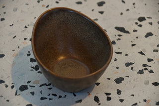 Large Egg Zen Organic Ceramic Nesting Bowl | Earthy Handcrafted Trinket Dish