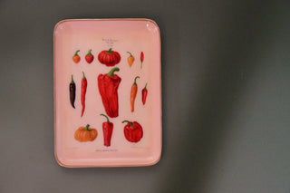 Vintage Garden Harvest Metal Trays