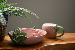 Strawberry Vine Mug | Lemon Cottage Collection