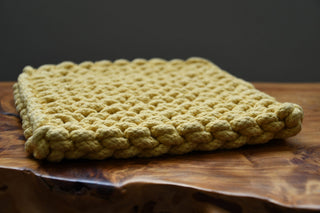 8" Square Cotton Crocheted Pot Holder