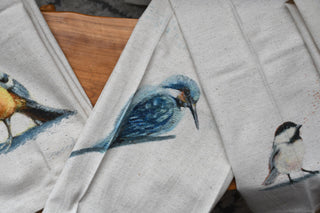 Garden Bird Collection Tea Towel