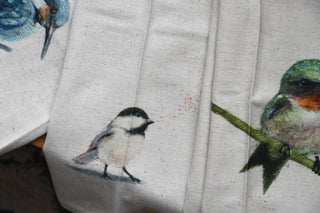 Garden Bird Collection Tea Towel