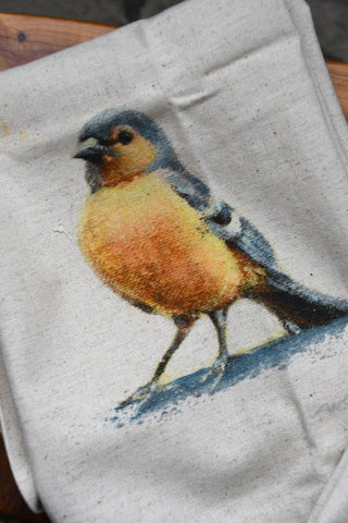 Garden Bird Collection Tea Towel