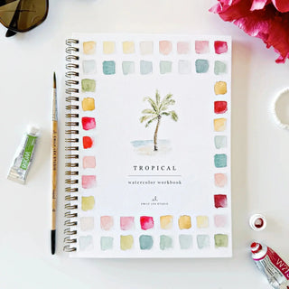 Emily Lex Studio Tropical Watercolor Workbook