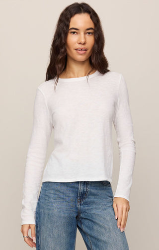 Z Supply Women Tops Junie L/s Tee