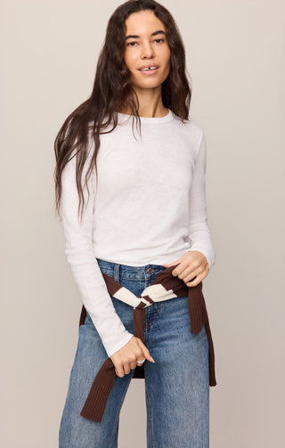 Z Supply Women Tops Junie L/s Tee