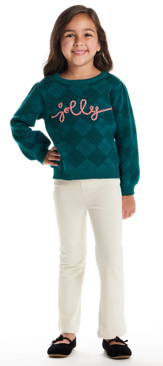 Green Jolly Sweater w/ Leggings