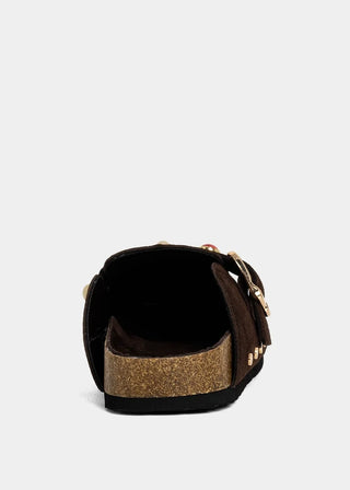 Tina in Brown Suede