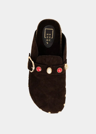Tina in Brown Suede
