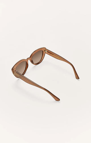 Golden Hour Taupe Polarized Sunglasses – Luxury UV Protection