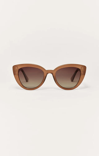 Golden Hour Taupe Polarized Sunglasses – Luxury UV Protection