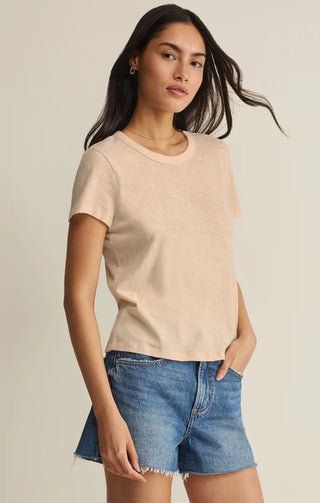 Junie Premium Slub Cotton Tee – Essential Women's Shirt