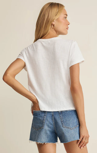 Junie Premium Slub Cotton Tee – Essential Women's Shirt