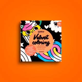 Kawaii Velvet Coloring Book
