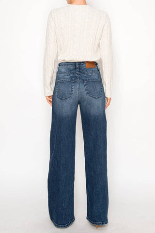 Franki High Rise Wide Leg Jeans