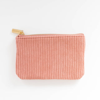 Peony Corduroy Coin Pouch Elyse Breanne