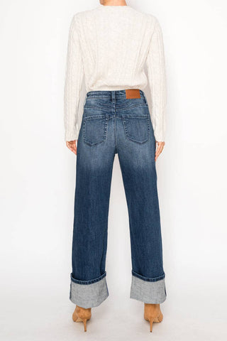 Franki High Rise Wide Leg Jeans